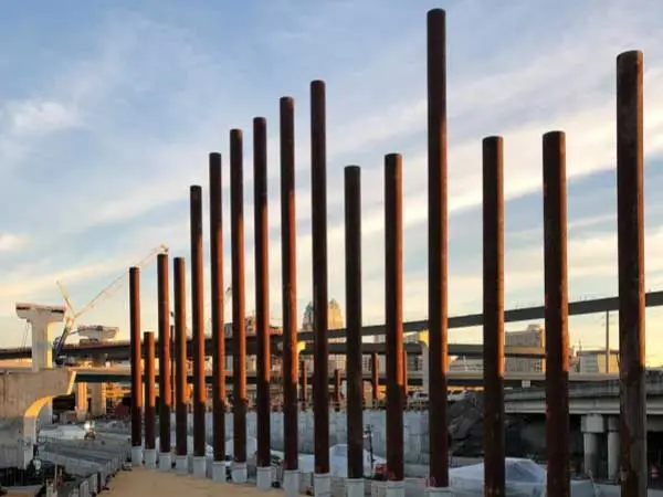 steel pipe pile common types, steel pipe pile characteristics