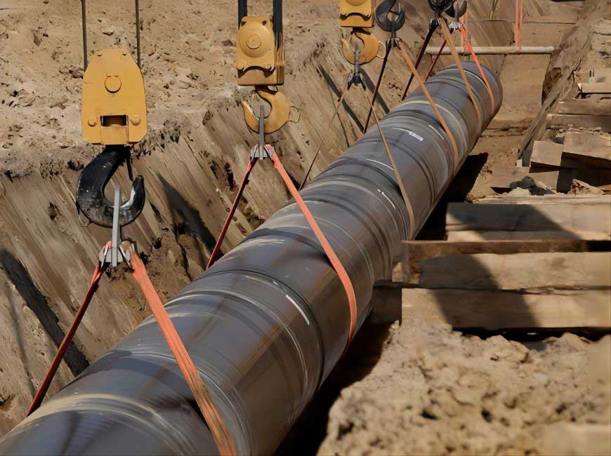 LSAW Pipe For Gas Transmission In Mexico