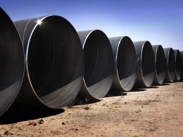 large diameter spiral steel pipe, large diameter ssaw steel pipe