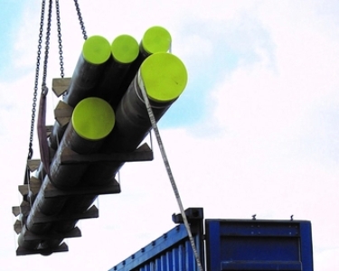 PE Coated Pipe Delivery
