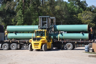FBE Coating Pipe Delivery