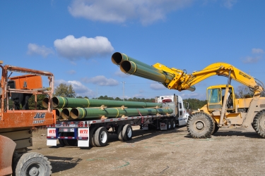 FBE Coating Pipe Delivery