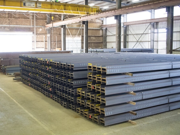 steel beams